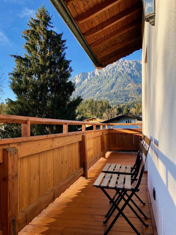 Haus Widmann Daire Scheffau am Wilden Kaiser Dış mekan fotoğraf